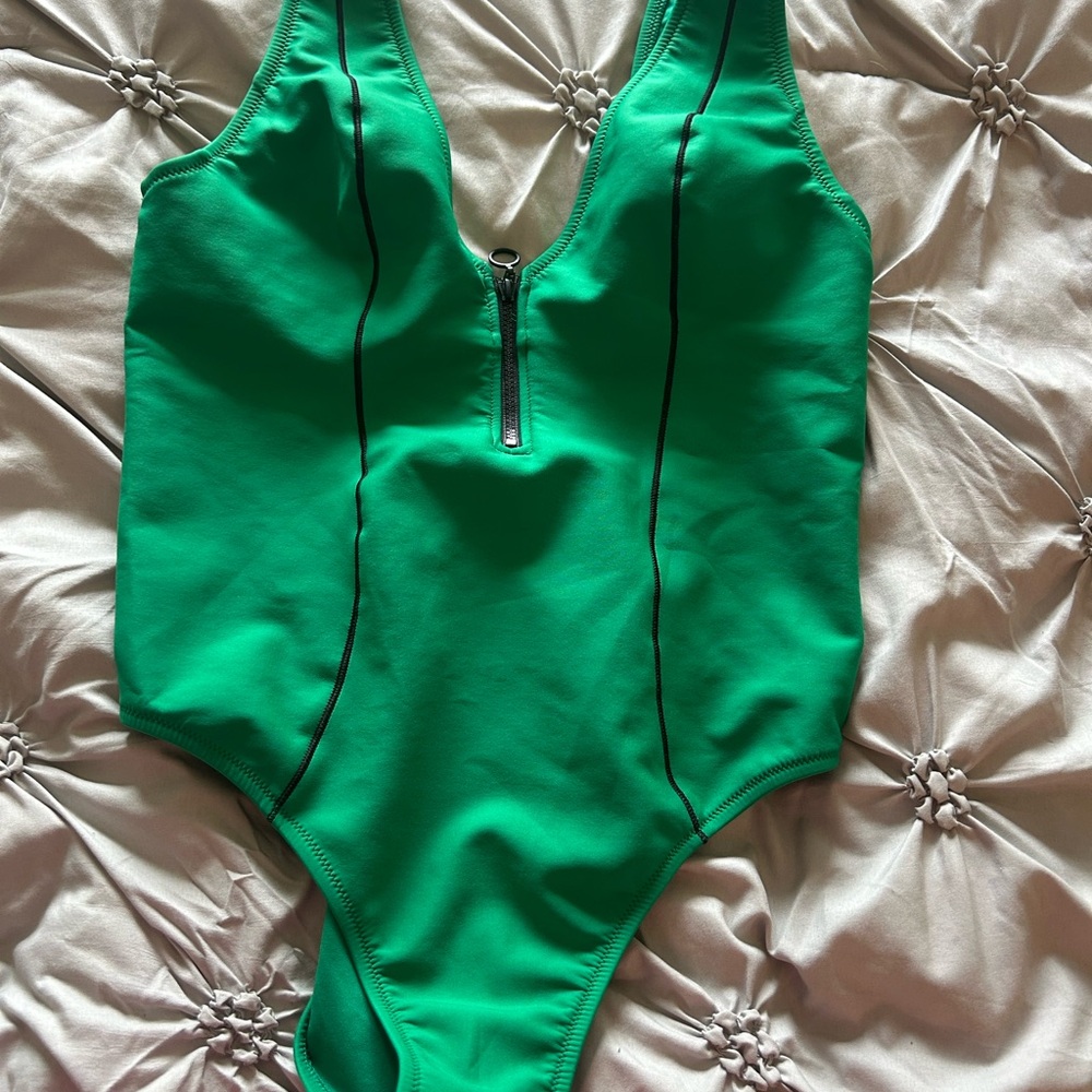 Victoria's Secret Green Bodysuit One Piece